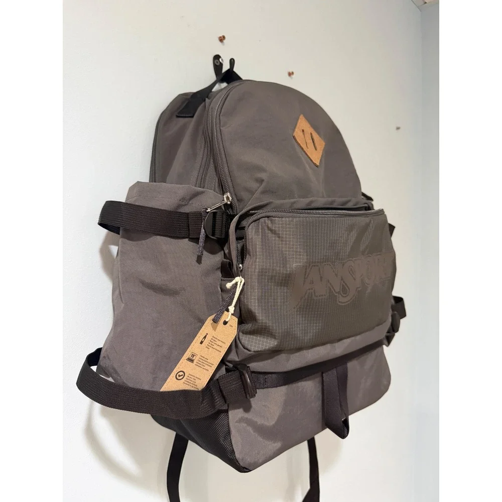 JanSport Seattle Pack Smokey Grit Grey 34L Backpack JS0A85VTDMX New